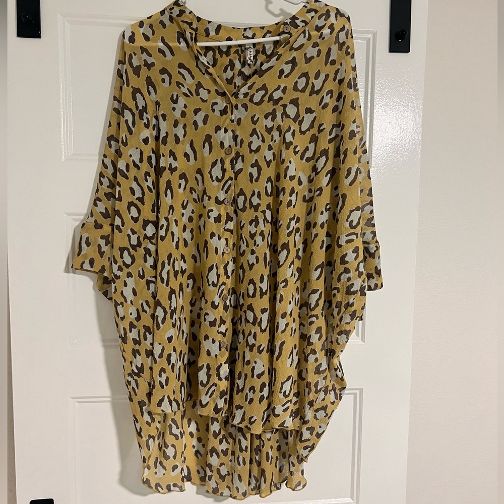 Free People Wake Up Shirt